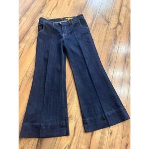 Seven7 size 14 wide leg trouser type jeans